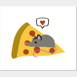 Pizza rat Posters and Art